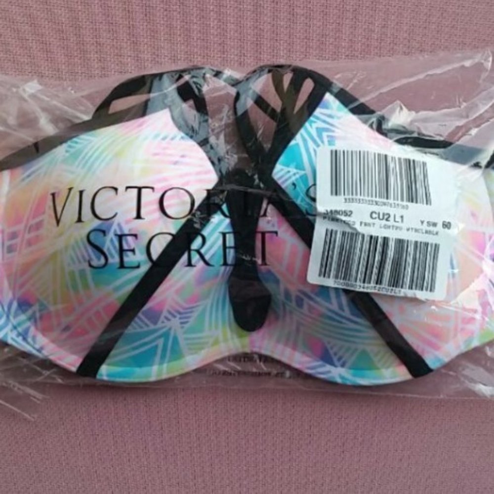 New VS PINK strappy t-back bikini top